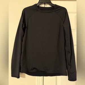 Cuddl Duds Women's Black Long Sleeve Tee